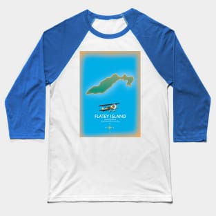 Flatey Island, Breiðafjörður Iceland Baseball T-Shirt